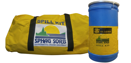 Sphag Sorb biodegradable oil absorbent large kit